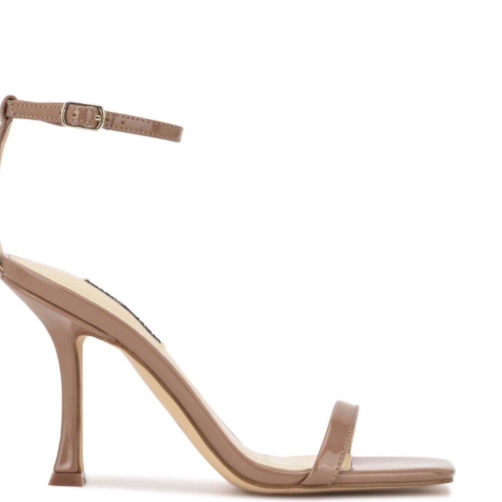 Nine West Yess3 Womens Buckle Dressy Heels 11 M